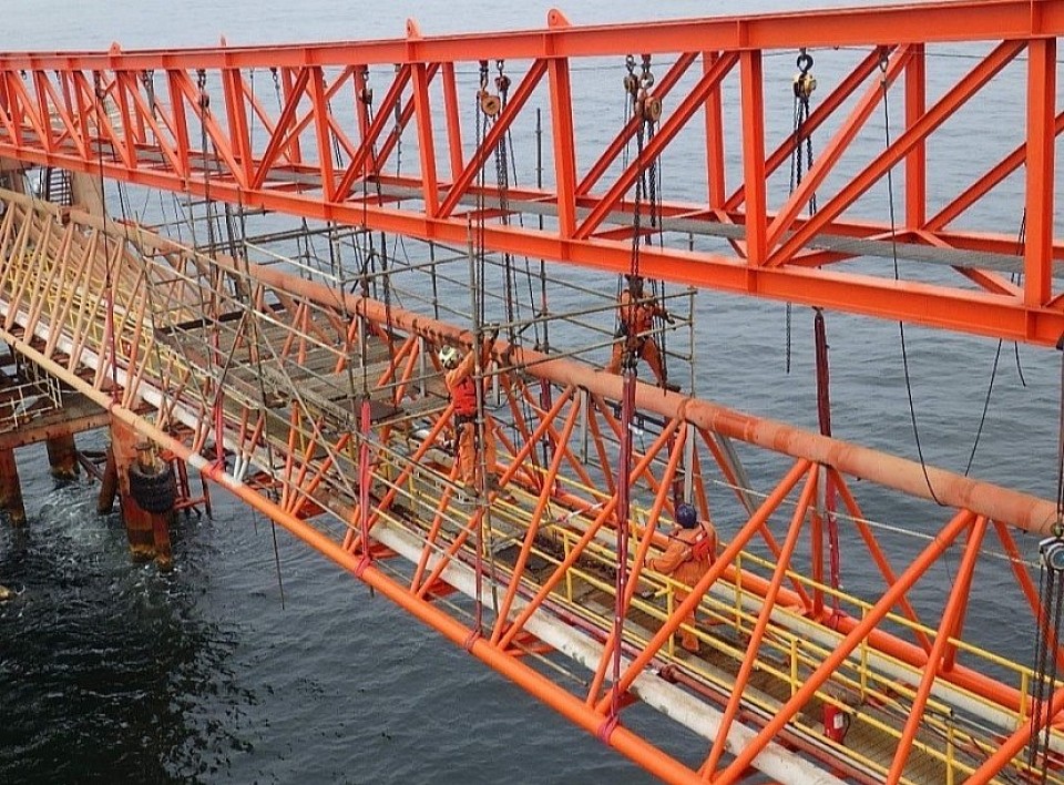 Oil rigs facilities maintenance and services