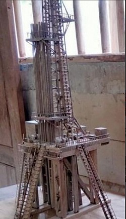 Crafted rig design before the actual construction